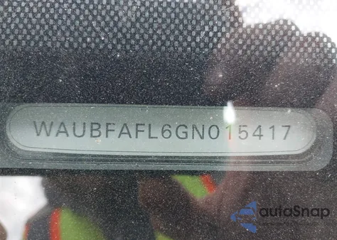 2016 Audi A4 2.0T Premium from USA, damaged, VIN WAUBFAFL6GN015417